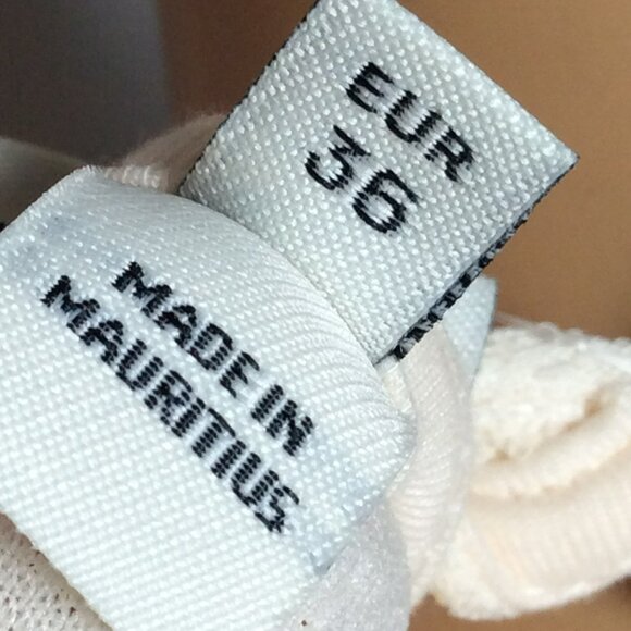 River Island Women's Beige Fit & Flare Baby Doll Cut Out Back Dress Size 6 US Ne - Picture 11 of 15